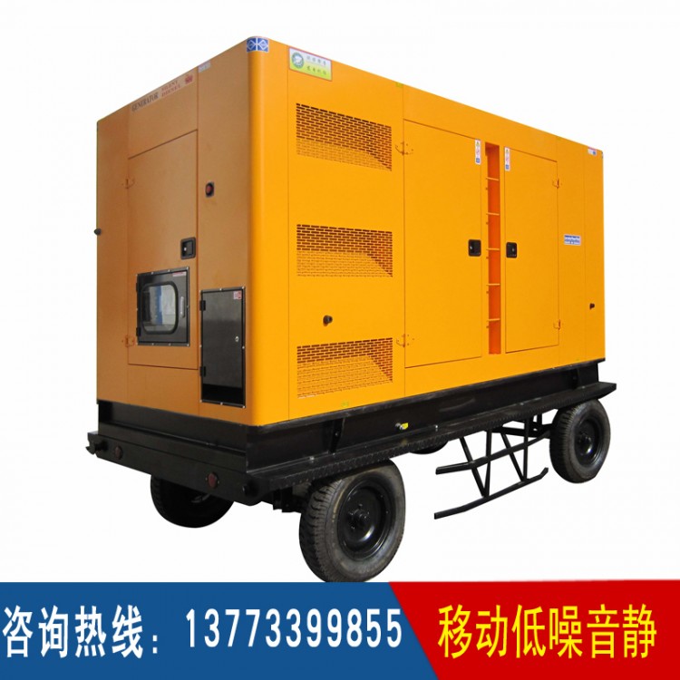 250-300KW移動四輪低噪音箱體 12缸機(jī)組適用（不含機(jī)組）