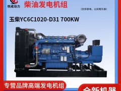 700KW玉柴柴油發(fā)電機組 視頻解說YC6C1020-D31